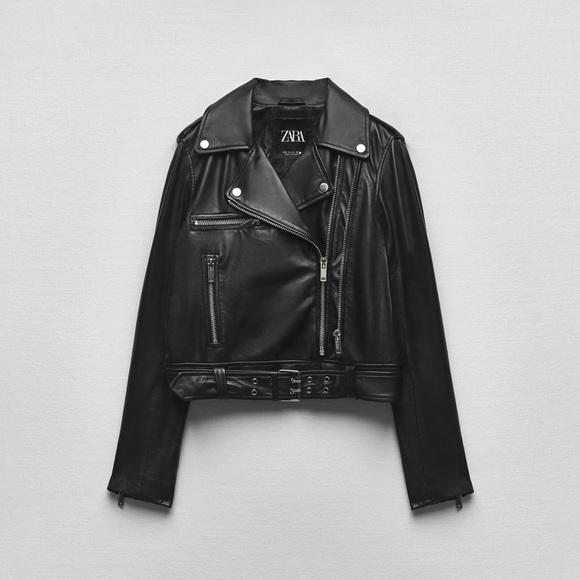 Zara Jackets & Blazers - Zara | REAL Leather Jacket | NEW WITHOUT TAG